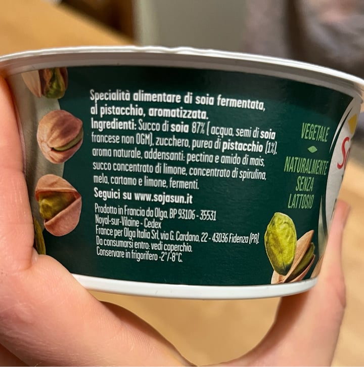 photo of Sojasun Yogurt Pistacchio shared by @linda0597 on  26 Jan 2025 - review