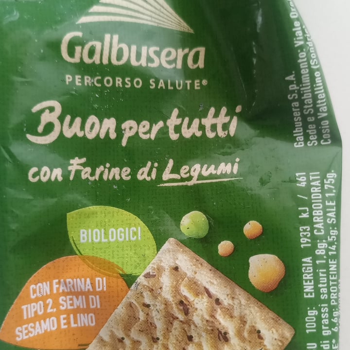 photo of Galbusera Buon per tutti biologico con farine di legumi shared by @silvia89 on  25 Aug 2023 - review