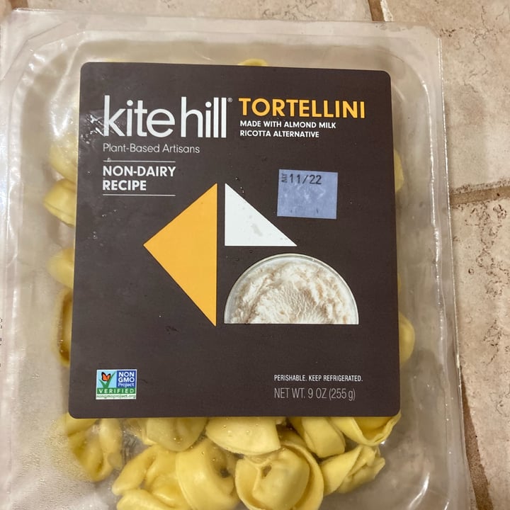 photo of Kite Hill Tortellini with Almond Milk Ricotta Alternative shared by @charityslade19 on  15 Feb 2024 - review