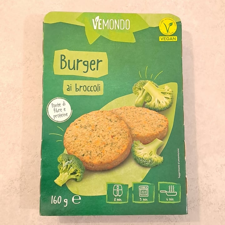 photo of Vemondo Burger Ai Broccoli shared by @orsolapi on  10 Apr 2024 - review