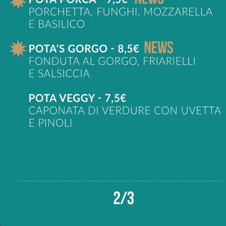 photo of Potatoes - Patata Gourmet Brescia Pota Veggy shared by @vulcanoattivo on  16 May 2024 - review