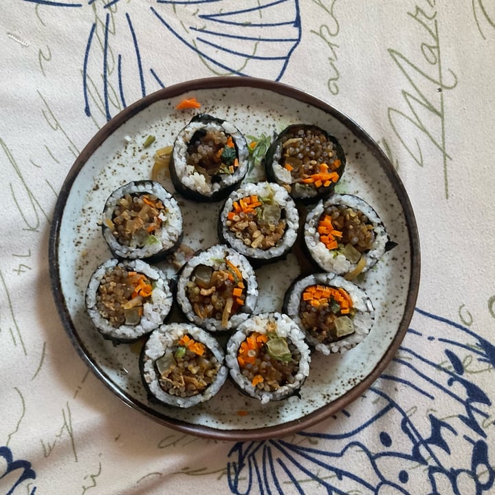 photo of 11:45 A Hungry Time Vegan Kimbap Japchae shared by @yully on  21 Feb 2024 - review