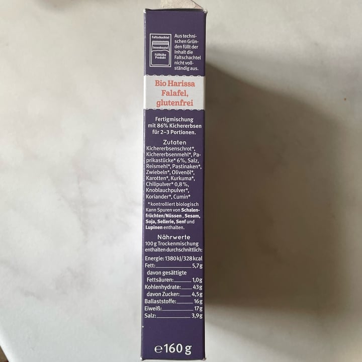 photo of Bauck mühle Harissa Falafel shared by @salsedine on  11 Sep 2025 - review