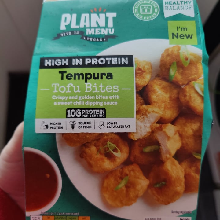 photo of Plant Menu Tempura Tofu shared by @plumesworld on  02 Nov 2024 - review