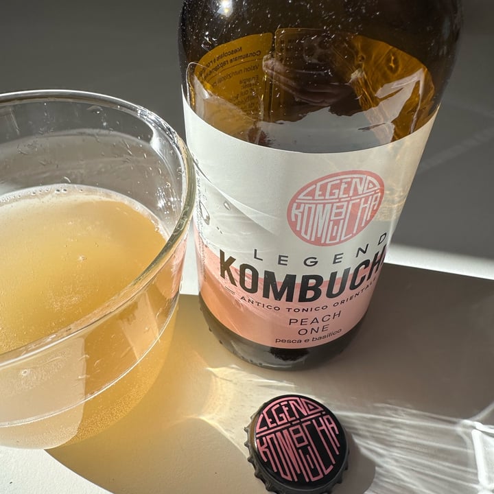 photo of Legend kombucha peach one shared by @babette on  05 Feb 2025 - review