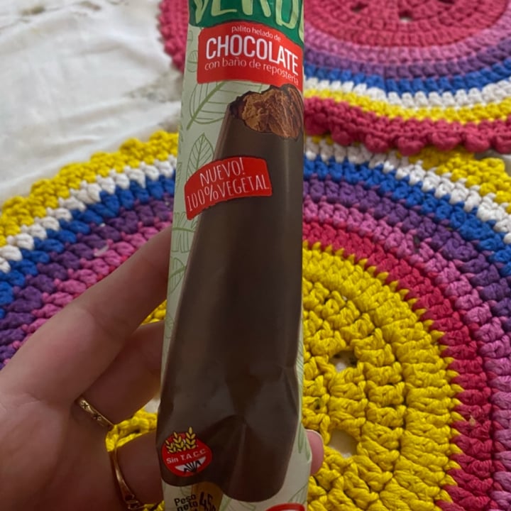 photo of Etiqueta Verde Ice Cream palito helado de chocolate shared by @valexika on  06 Feb 2025 - review