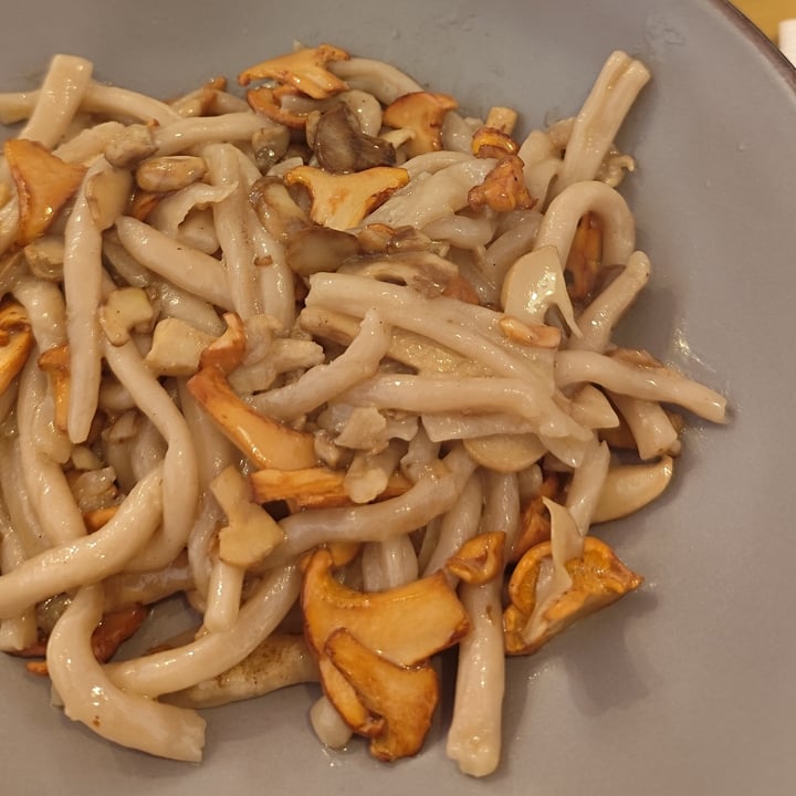 photo of Il Puledro Impennato Strozzapreti Ai Funghi e Straccetti Di Seitan Con Verdure shared by @carliperli on  03 Sep 2025 - review