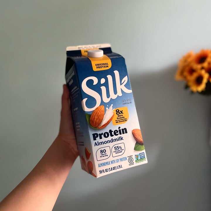 photo of Silk Protein Almondmilk shared by @oliviazheng on  04 Jun 2024 - review