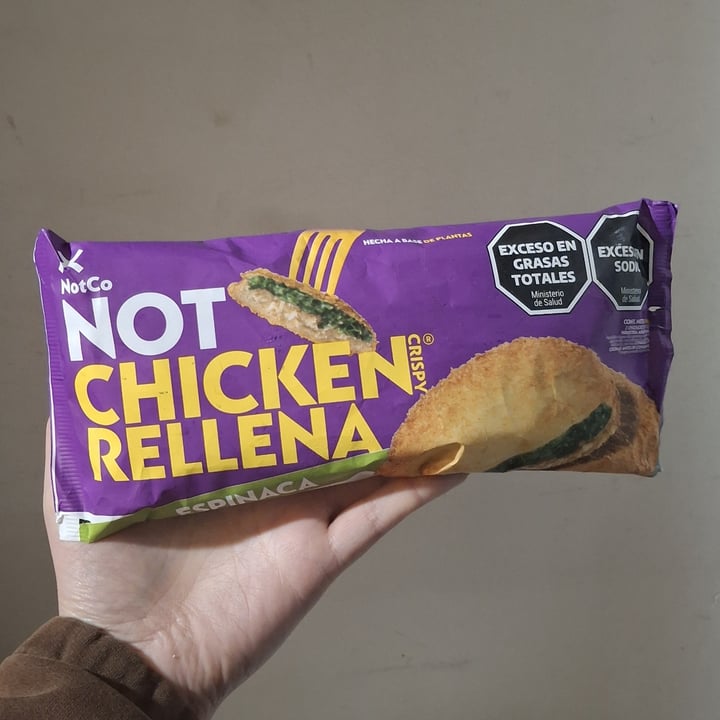photo of Not chicken rellena con espinaca Not chicken rellena con espinaca shared by @nuriagenequilis on  25 Sep 2025 - review