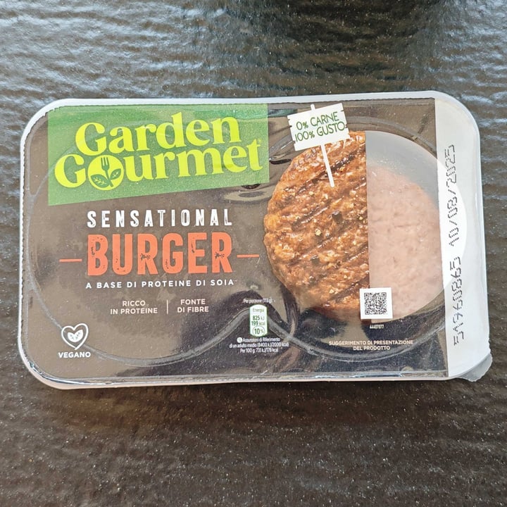 photo of Garden Gourmet Sensational Burger shared by @gaetag on  06 Aug 2025 - review