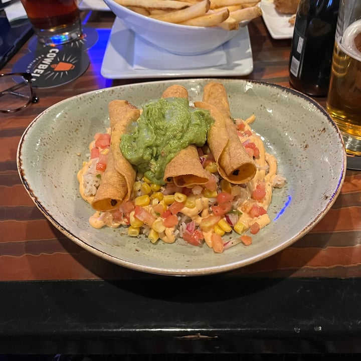 photo of Tin Cup Sports Grill Sweet Potato Flautas shared by @eilidhm on  01 Oct 2025 - review