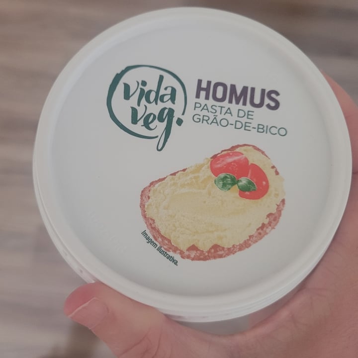 photo of Vida Veg Homus Pasta de Grão de Bico shared by @dricamoniz on  01 Dec 2023 - review