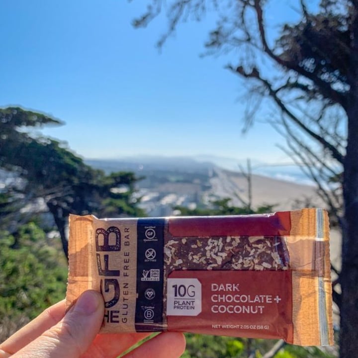 photo of The GFB Dark Chocolate Coconut Bar shared by @manelin on  19 Jun 2024 - review