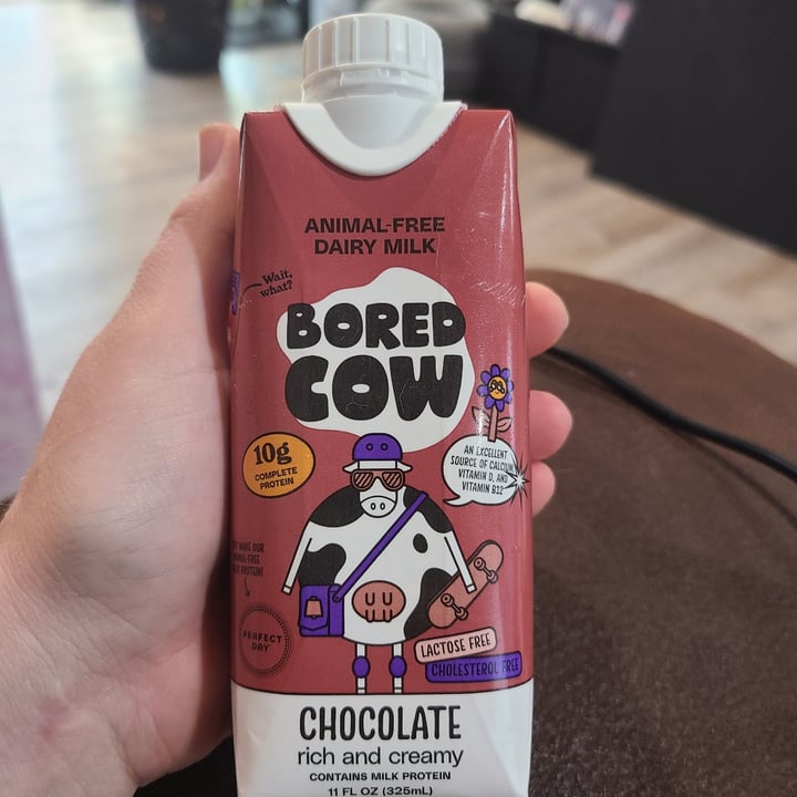 photo of bored cow Milk, Chocolate shared by @sofihuasteca on  08 Feb 2024 - review