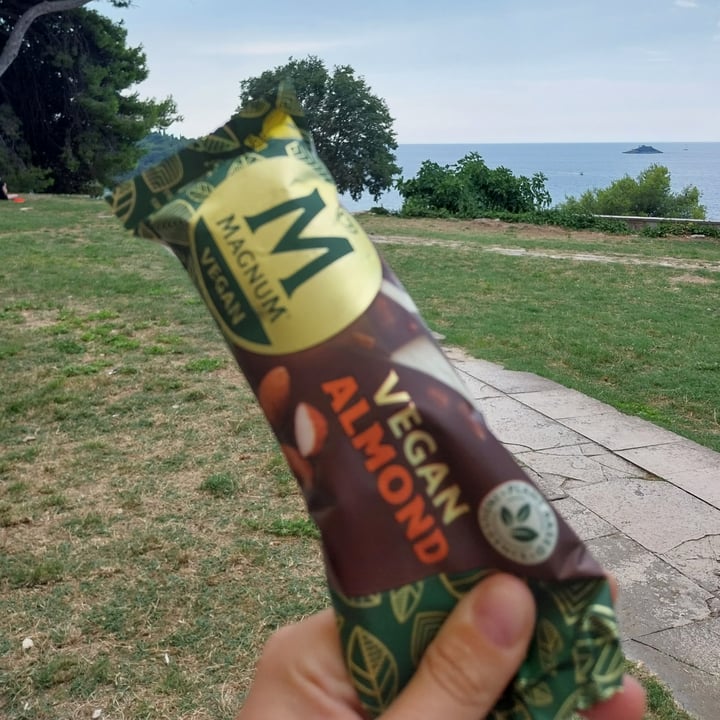 photo of Magnum Magnum Vegan Almond shared by @eletubi on  12 Sep 2023 - review