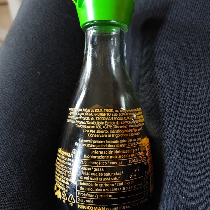 photo of Kikkoman Salsa de soja con menos sal shared by @silviaddox on  22 Aug 2023 - review