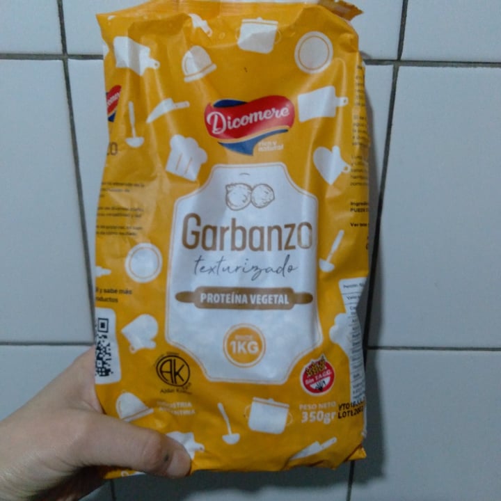 photo of Dicomere texturizado de garbanzos shared by @ondavegan on  20 Sep 2024 - review
