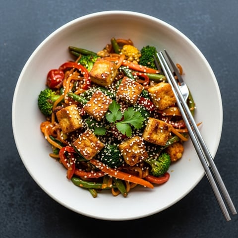 Easy Vegan Ginger Stir-Fry & Tofu: The Lazy Cook's Secret Weapon