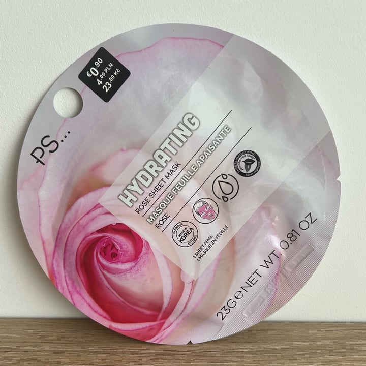 photo of PS... hydrating rose sheet mask shared by @paisi on  06 Apr 2024 - review