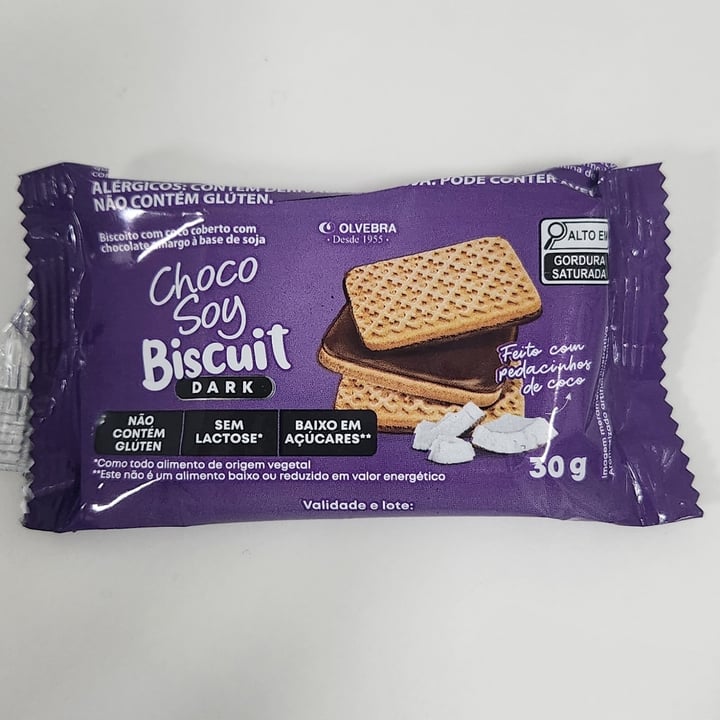 photo of Choco Soy Biscuit Dark shared by @patimurno on  24 Sep 2023 - review