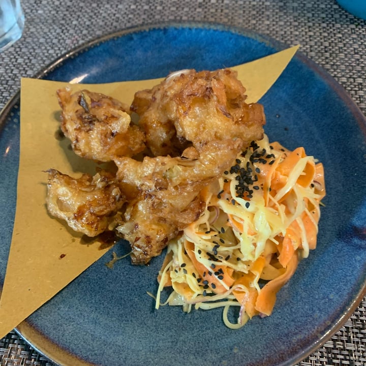 photo of Romeow Cat Bistrot kimchi in tempura con salsa teriyaki e coleslaw estivo shared by @bebibi on  08 Oct 2025 - review