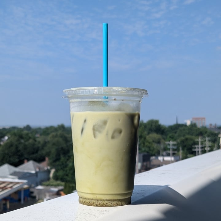 photo of Dada Matcha Bar iced strawberry matcha shared by @kristikrum on  20 Jun 2024 - review