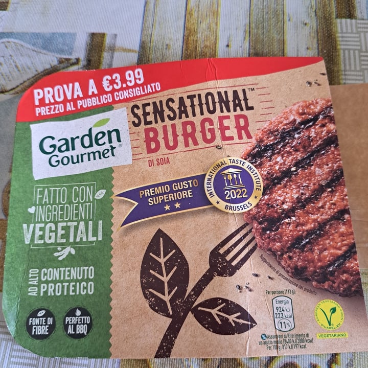 photo of Garden Gourmet Sensational burger shared by @elisaiezzi on  16 Sep 2023 - review