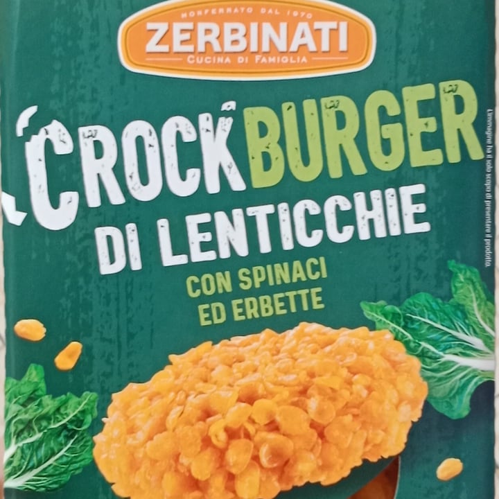 photo of Zerbinati Crockburger Di Lenticchie Con Spinaci Ed Erbette shared by @francescaglad7 on  08 Sep 2023 - review