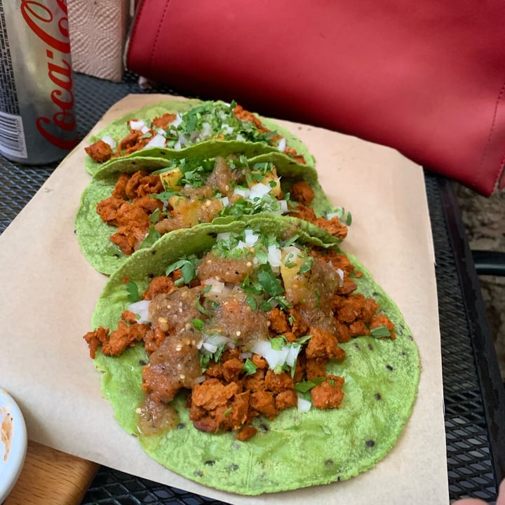 photo of Taco Green Tacos Al Pastor shared by @happycoconut2004 on  05 Dec 2023 - review