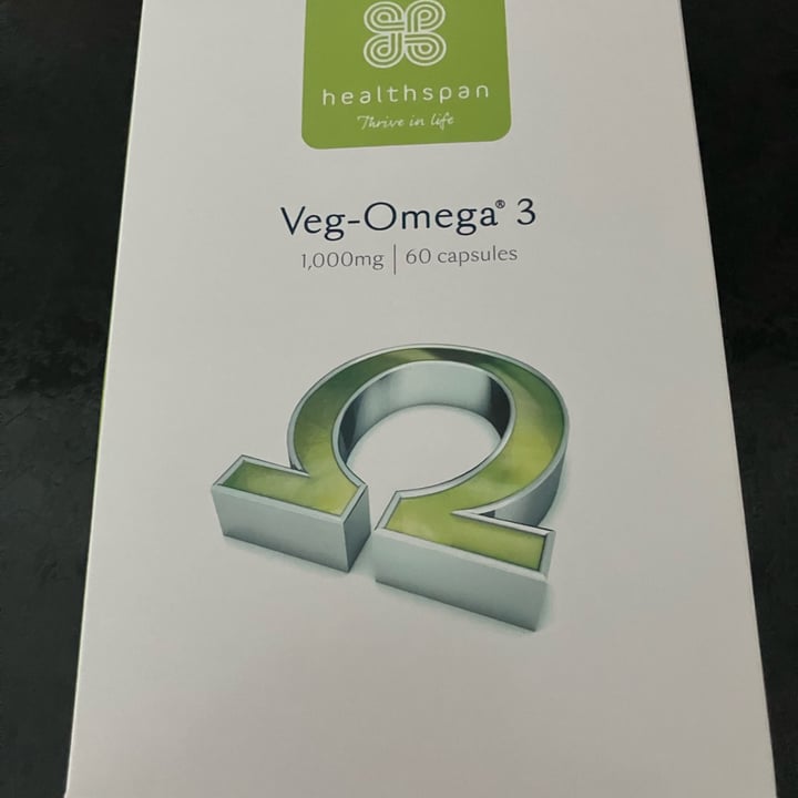 photo of Healthspan Veg-Omega 3 1000mg shared by @joanne71 on  05 Oct 2024 - review