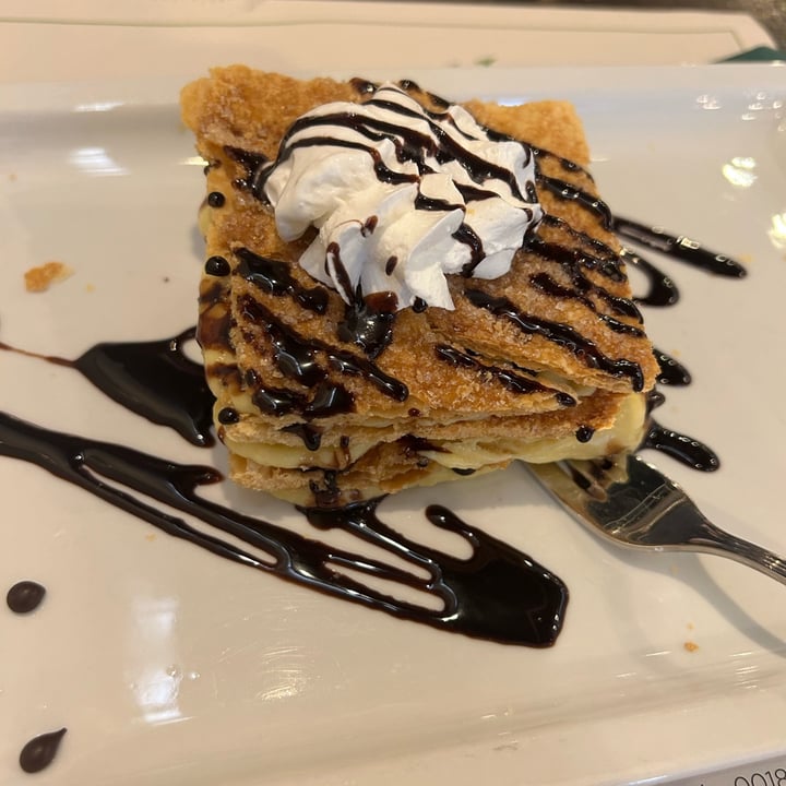 photo of Origano Vegan Millefoglie shared by @annaboodmann on  16 Jun 2025 - review