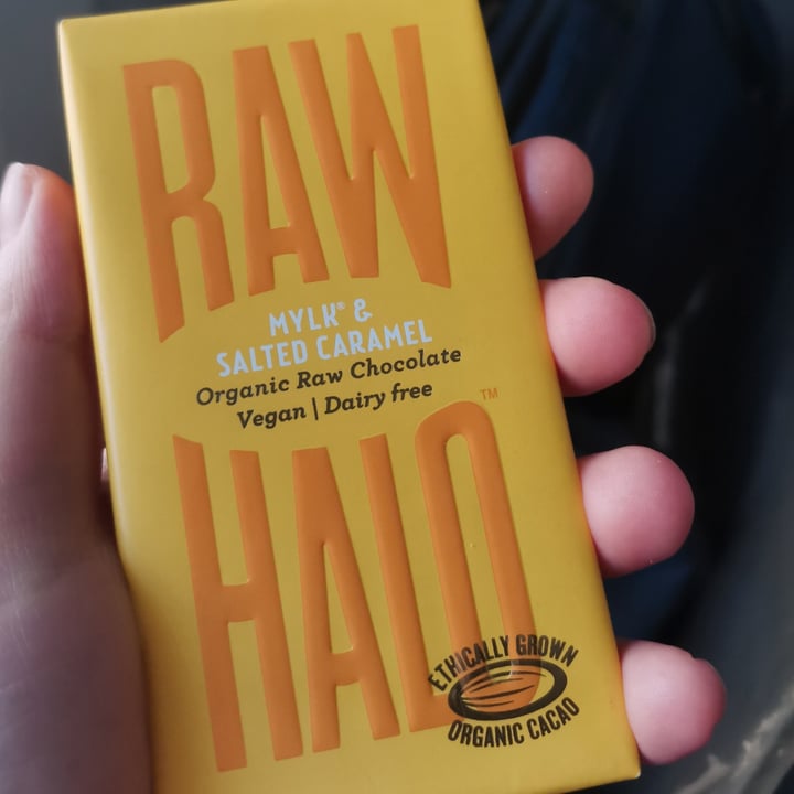 photo of Raw Halo Mylk & salted caramel shared by @valibabali on  09 Apr 2024 - review