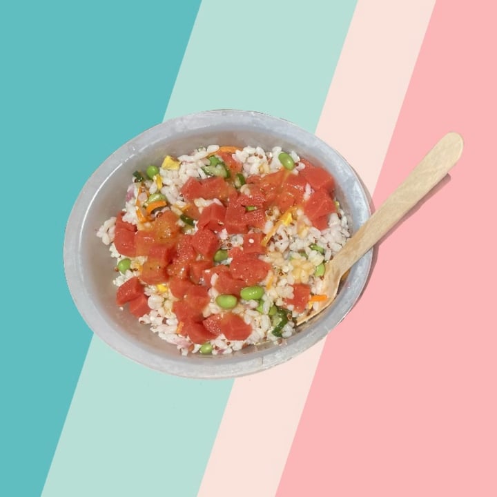 photo of Konscious tuna poke bowl shared by @glutenfreevee on  04 Jan 2024 - review
