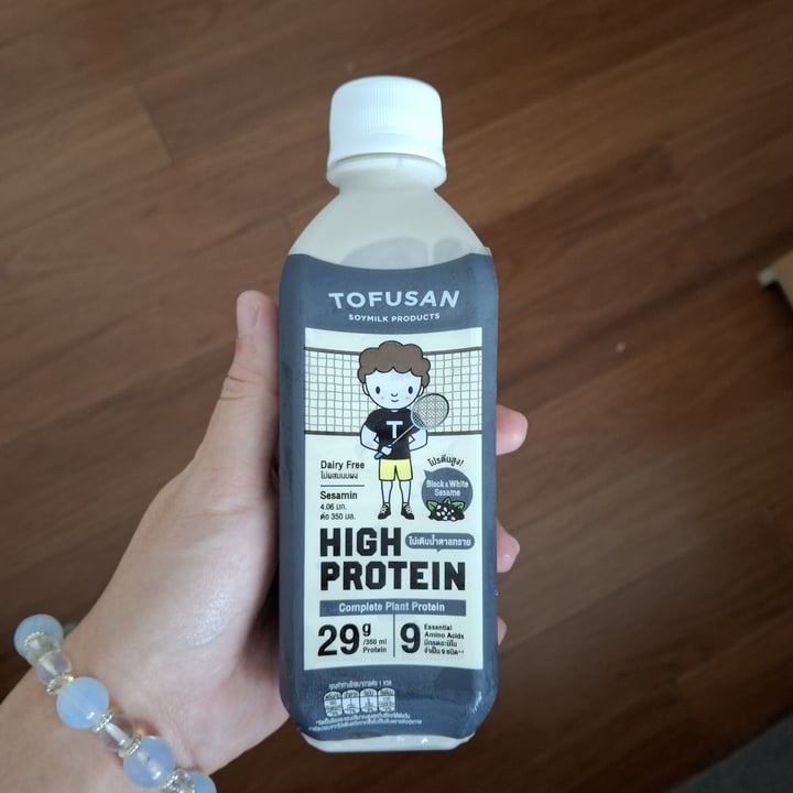 photo of Tofusan Black And White Sesame High Protein shared by @sadkid08 on  03 Mar 2025 - review