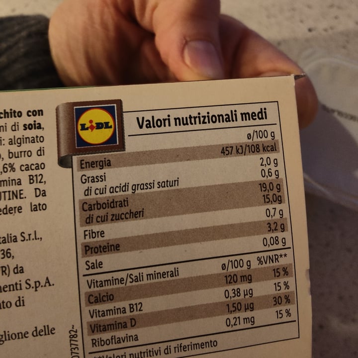 photo of Vemondo Budino di soia al cioccolato shared by @gilazza on  19 Jul 2025 - review