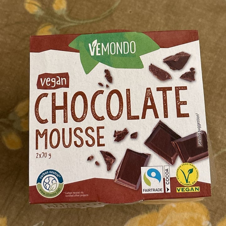 photo of Vemondo vegan chocolate mousse shared by @giovanna82 on  04 Jan 2024 - review