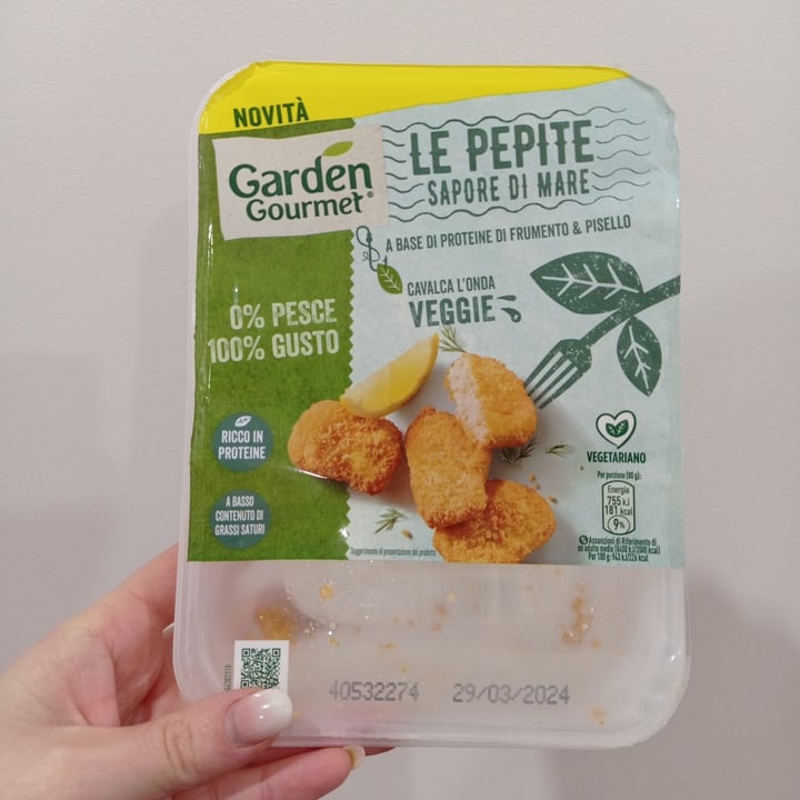 photo of Garden Gourmet le pepite sapore di mare shared by @schiller4u on  10 Mar 2024 - review