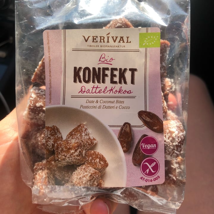 photo of Verival Bio Konfekt Dattel Kokos shared by @hannnahbanana on  09 Sep 2023 - review