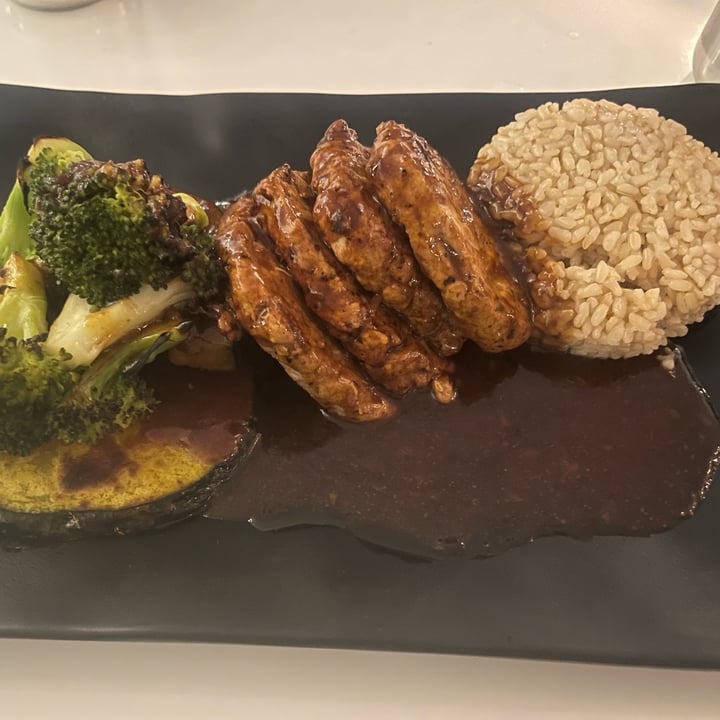 photo of Peacefood Chicken Teriyaki shared by @veggie5 on  03 Sep 2023 - review