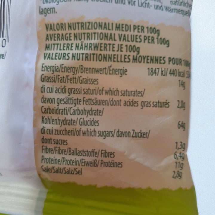 photo of Altri cereali bio taralli mix legumi shared by @matildem on  14 May 2024 - review