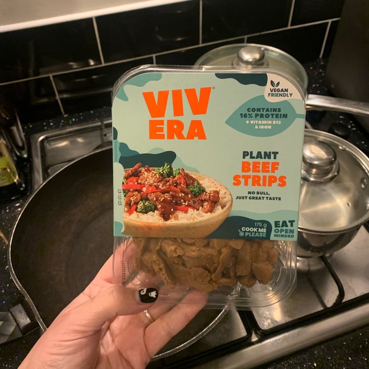 photo of Vivera Plant Beef Strips shared by @beckyallott on  16 Nov 2023 - review