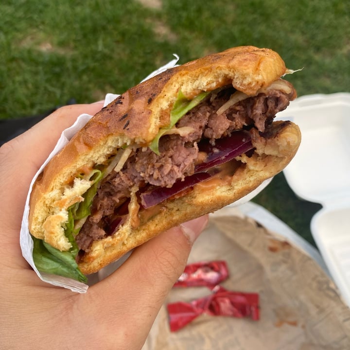 photo of burger 47 Cheese Beyond shared by @veganluke89 on  13 Sep 2025 - review
