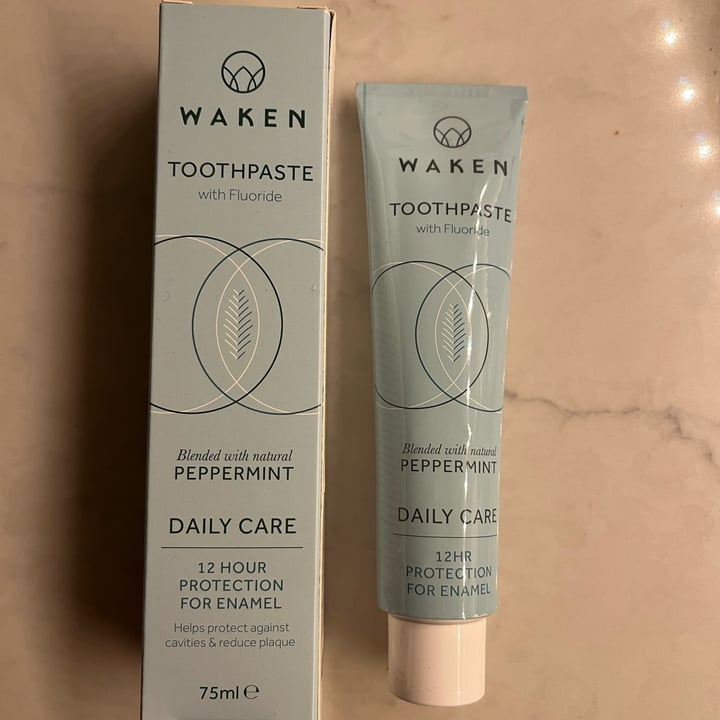 photo of Waken Peppermint Toothpaste shared by @alistar on  12 Dec 2023 - review