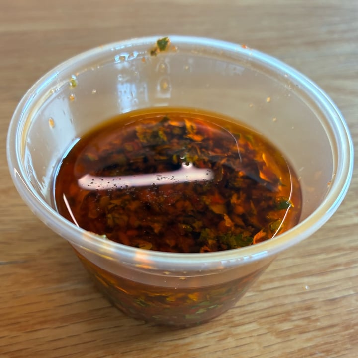 photo of Chipotle Mexican Grill Red Chimichurri shared by @heartartichokehearts on  09 Oct 2025 - review