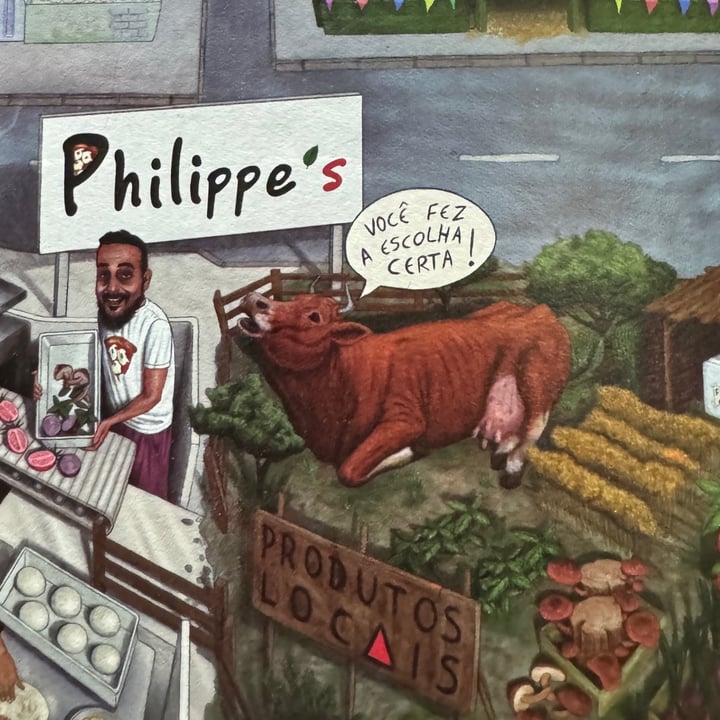 photo of Philippe's Pizza Pizza Rainha -  Vegana shared by @letsqr on  01 Jan 2025 - review
