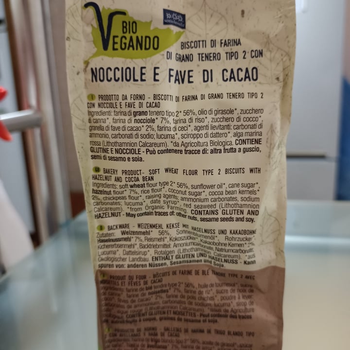 photo of Sottolestelle Biscotti Nocciole E Fave Di Cacao shared by @fede02 on  15 Apr 2024 - review