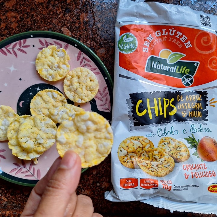 photo of Kodilar Natural Life Chips de Arroz - Cebola e Salsa shared by @lunamar on  09 Feb 2024 - review