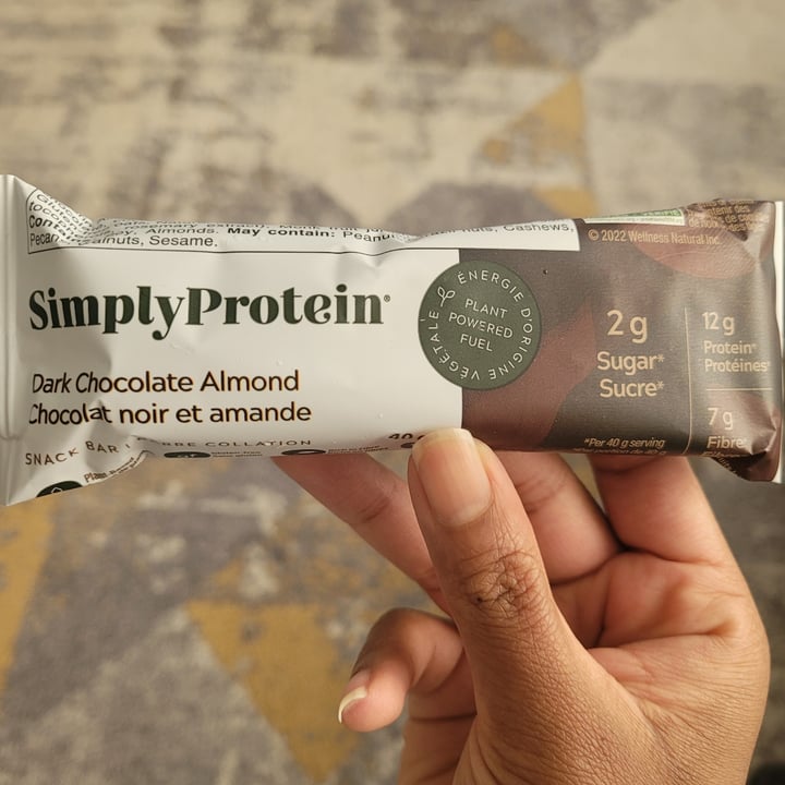 photo of Simply Protein Double Chocolate Bar shared by @theveglife on  23 Apr 2024 - review
