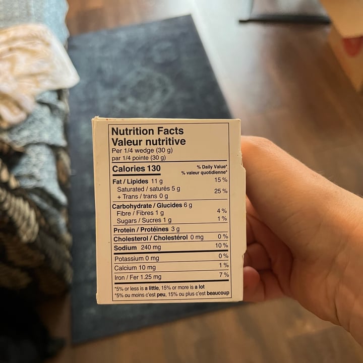 photo of Nuts For Cheese Chipotle Cheddar Cashew Cheese shared by @domcsiwill on  05 Oct 2024 - review