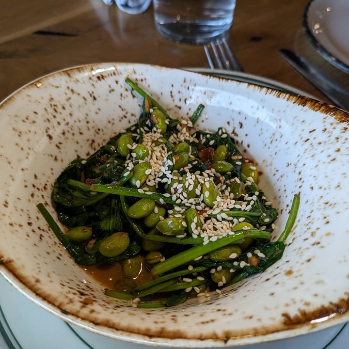 photo of 101 Beer Kitchen Sesame Spinach shared by @edav334 on  06 May 2024 - review